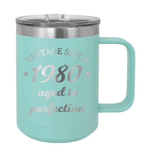 Aged To Perfection - 15oz Mug Laser Engraved - Image 14