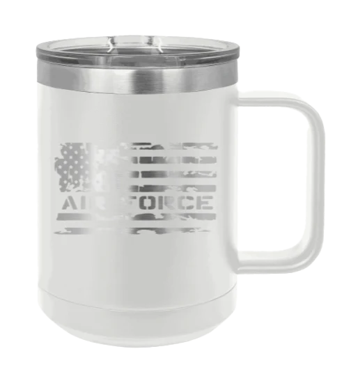 Air Force Flag - 15oz Mug Laser Engraved - Image 16