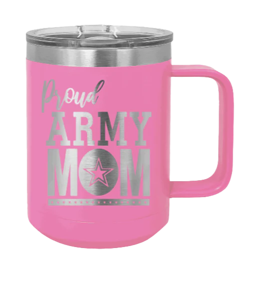Army Mom - 15oz Mug Laser Engraved - Image 12