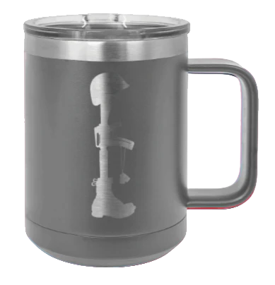 Soldiers Cross - 15oz Mug Laser Engraved - Image 4