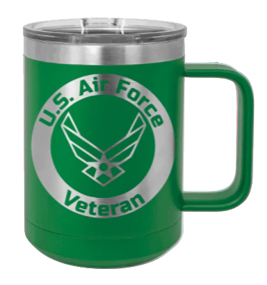 Air Force Veteran - 15oz Mug Laser Engraved - Image 5