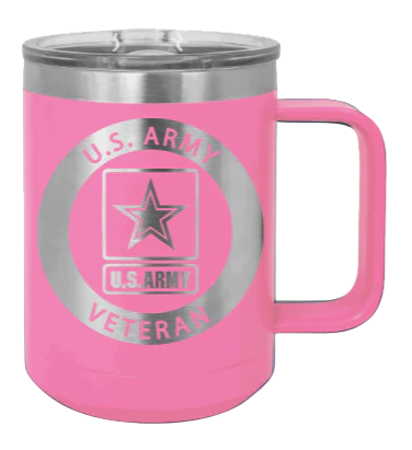 Army Veteran - 15oz Mug Laser Engraved - Image 12
