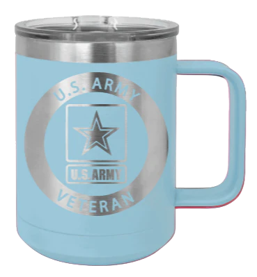 Army Veteran - 15oz Mug Laser Engraved - Image 6