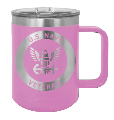 Navy Veteran - 15oz Mug Laser Engraved - Image 7