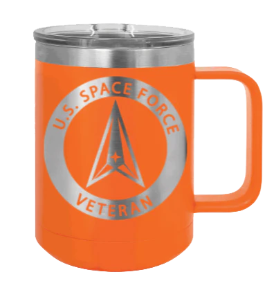 Space Force Veteran - 15oz Mug Laser Engraved - Image 11
