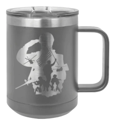 Soldier - 15oz Mug Laser Engraved - Image 4