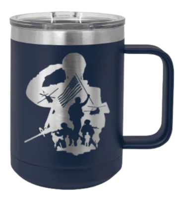 Soldier - 15oz Mug Laser Engraved - Image 9