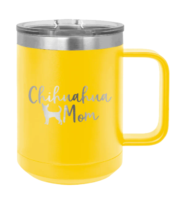 Chihuahua Mom - 15oz Mug Laser Engraved - Image 17