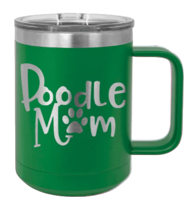 Doodle Mom - 15oz Mug Laser Engraved - Image 5