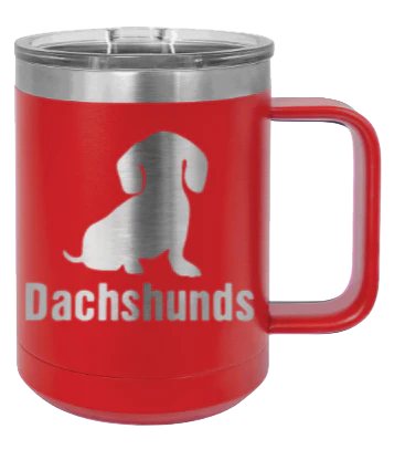 Dachshunds - 15oz Mug Laser Engraved - Image 14
