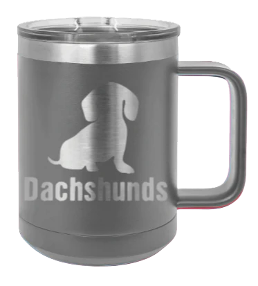 Dachshunds - 15oz Mug Laser Engraved - Image 4