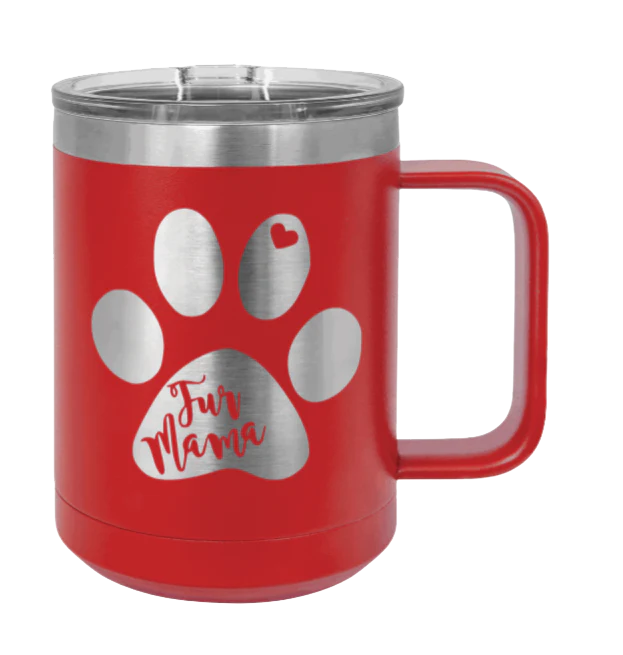Fur Mama - 15oz Mug Laser Engraved - Image 14