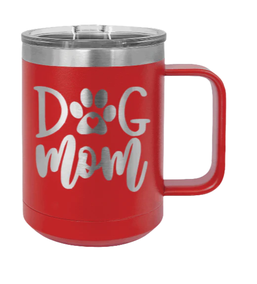 Dog Mom - 15oz Mug Laser Engraved - Image 14