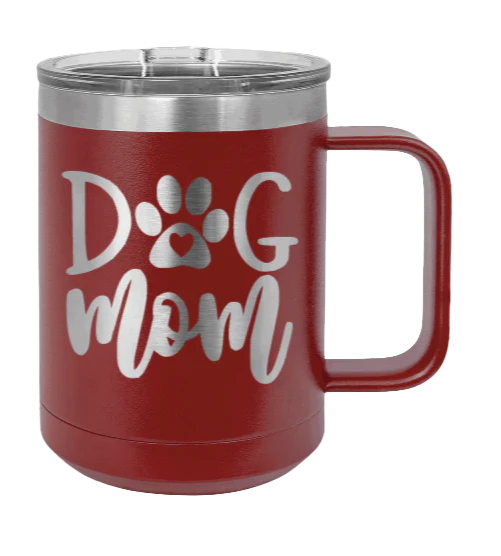 Dog Mom - 15oz Mug Laser Engraved - Image 8