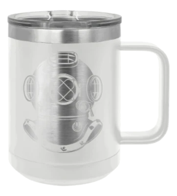 Dive Helment - 15oz Mug Laser Engraved - Image 16