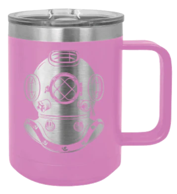 Dive Helment - 15oz Mug Laser Engraved - Image 7