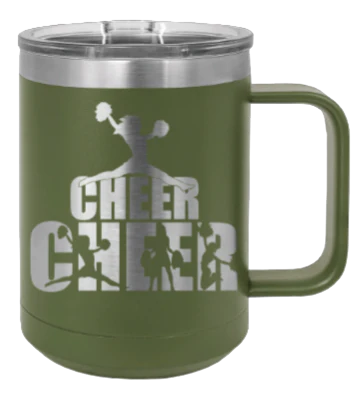 Cheerleader - 15oz Mug Laser Engraved - Image 10