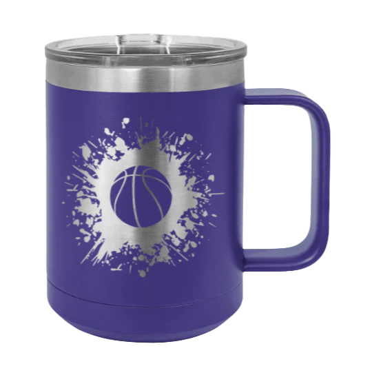 Basketball - 15oz Mug Laser Engraved - Image 13