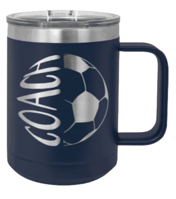 Soccer Ball Coach - 15oz Mug Laser Engraved - Image 7