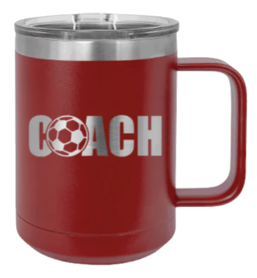 Soccer Coach - 15oz Mug Laser Engraved - Image 8