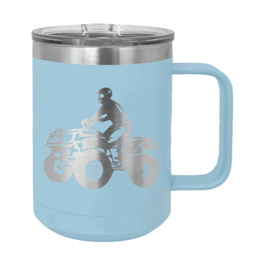 4-Wheeler - 15oz Mug Laser Engraved - Image 6