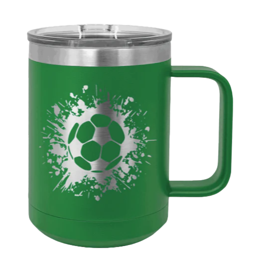 Soccer - 15oz Mug Laser Engraved - Image 5