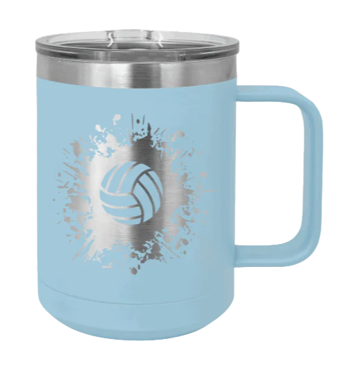 Volleyball - 15oz Mug Laser Engraved - Image 6