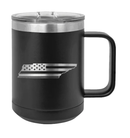 Tennessee Flag - 15oz Mug Laser Engraved