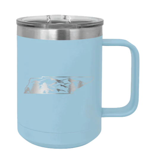 Tennessee Mountains - 15oz Mug Laser Engraved - Image 6