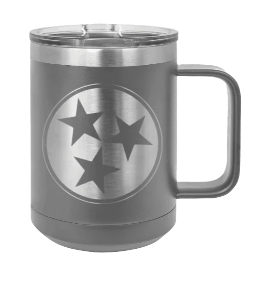 Tennessee Tristar - 15oz Mug Laser Engraved - Image 4