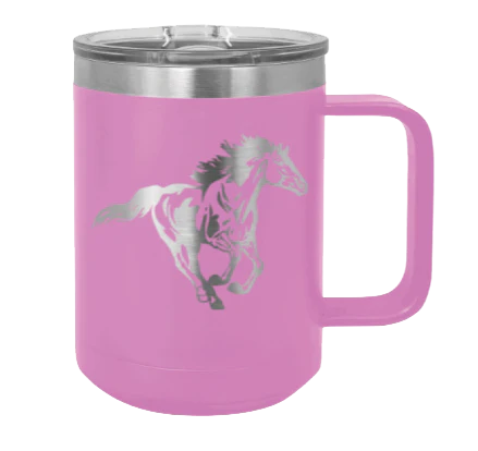 Horse 3 - 15oz Mug Laser Engraved - Image 7