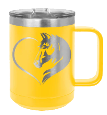 Horse Love - 15oz Mug Laser Engraved - Image 17