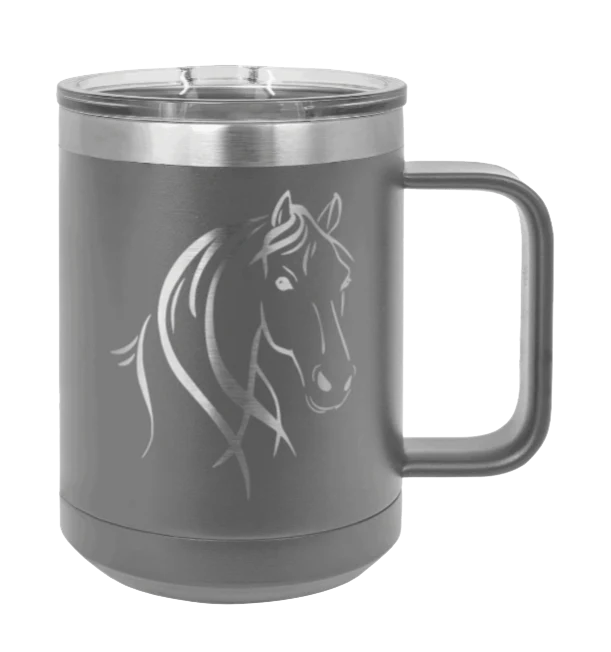Horse - 15oz Mug Laser Engraved - Image 4