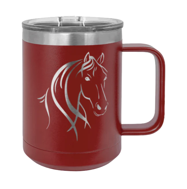 Horse - 15oz Mug Laser Engraved - Image 8