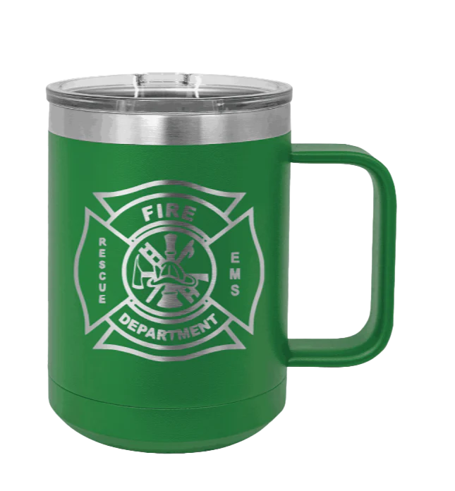 Firefighter - 15oz Mug Laser Engraved - Image 5