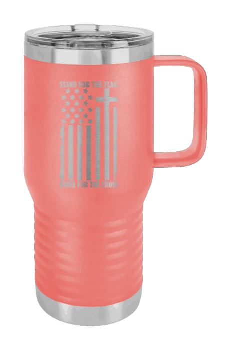 Stand For The Flag - 20oz Mug Laser Engraved - Image 2