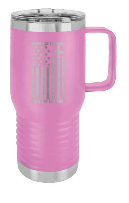 Stand For The Flag - 20oz Mug Laser Engraved - Image 6