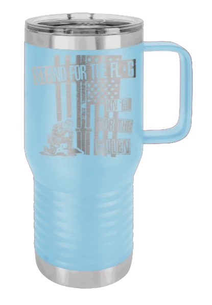Stand For The Flag 2 - 20oz Mug Laser Engraved - Image 6