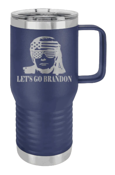 Trump Let's Go Brandon - 20oz Mug Laser Engraved - Image 9