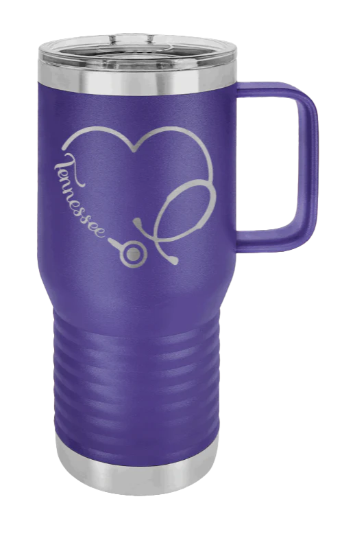 Tennessee Nurse - 20oz Mug Laser Engraved - Image 12