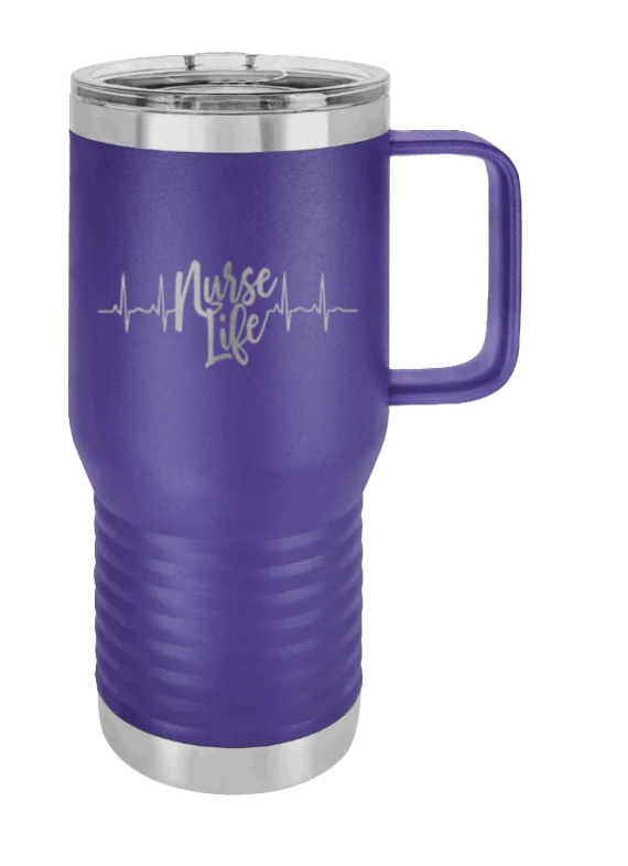 Nurse Life - 20oz Mug Laser Engraved - Image 12