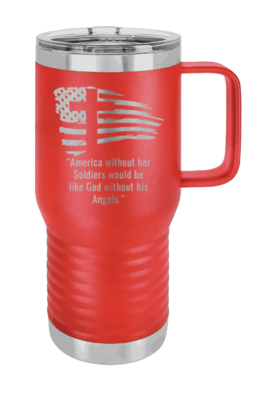 Soldiers and Angels - 20oz Mug Laser Engraved - Image 14