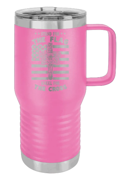 Cross Flag 3 - 20oz Mug Laser Engraved - Image 12
