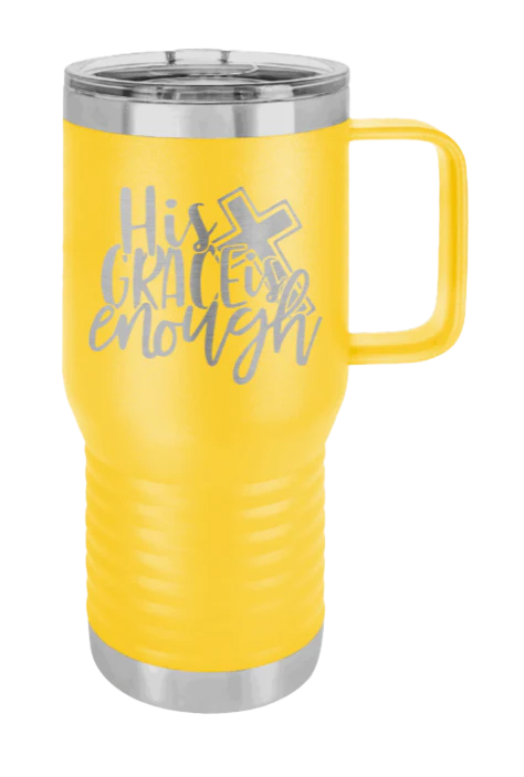 His Grace Is Enough - 20oz Mug Laser Engraved - Image 17
