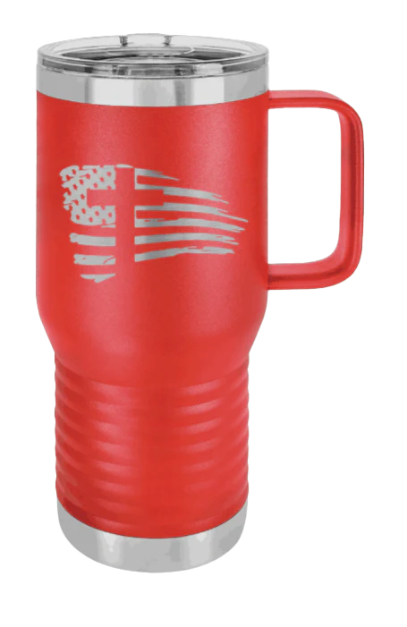 Cross Flag 2 - 20oz Mug Laser Engraved - Image 14