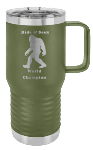 Hide and Seek Champion - 20oz Mug Laser Engraved - Image 10