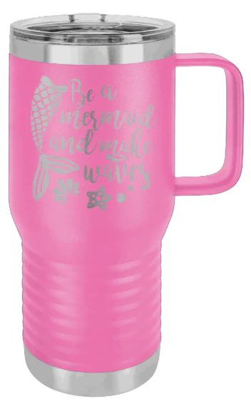 Be A Mermaid - 20oz Mug Laser Engraved - Image 12