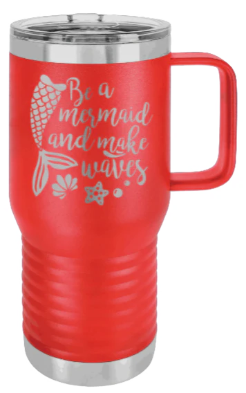 Be A Mermaid - 20oz Mug Laser Engraved - Image 14