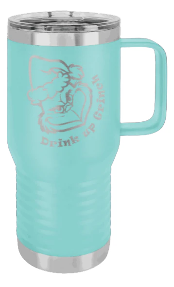 Drink Up Grinches - 20oz Mug Laser Engraved - Image 15