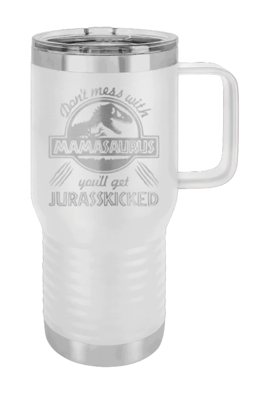 You'll Get Your Jurasskicked - 20oz Mug Laser Engraved - Image 16